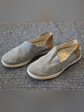 Chaco Grey Slip On Shoes Size 7.5